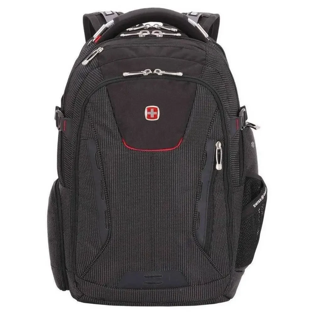 SWISSGEAR ScanSmart Commander TSA Laptop Backpack School/Travel‎ Bag w/ USB 5358